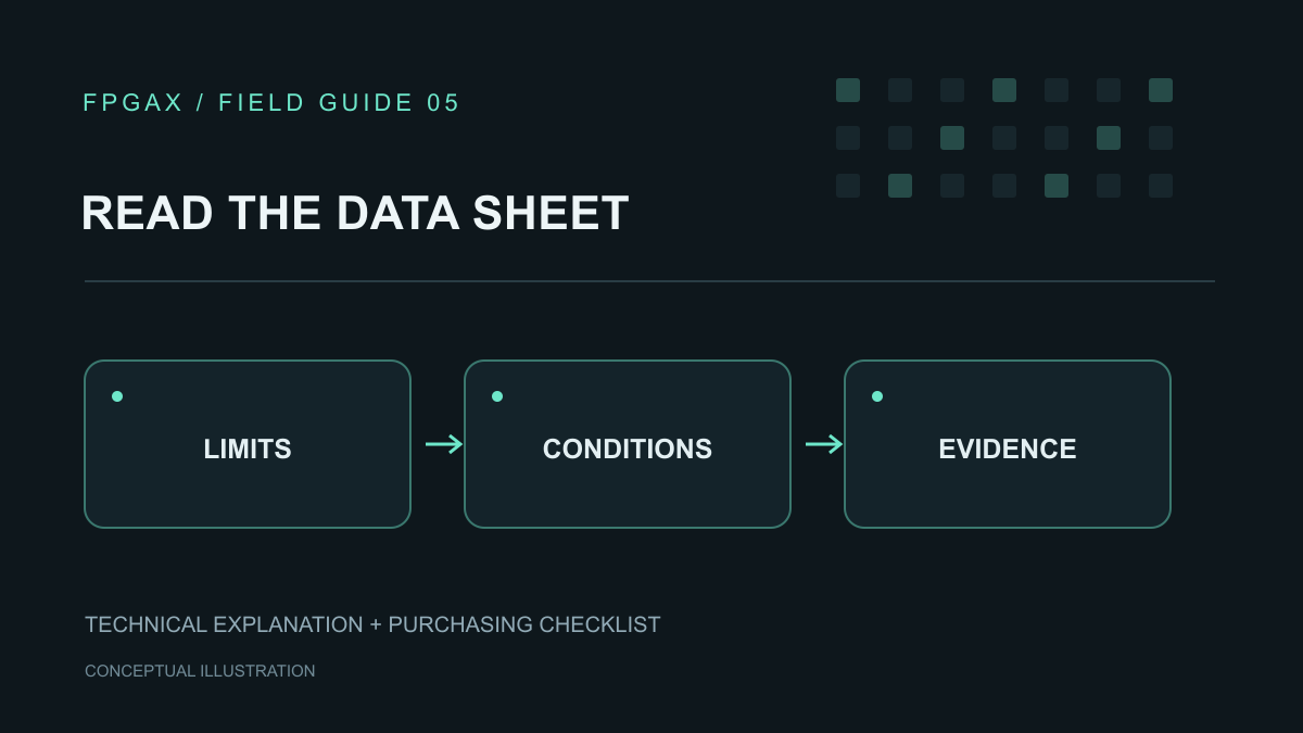How to Read an FPGA Data Sheet for a Sourcing Decision