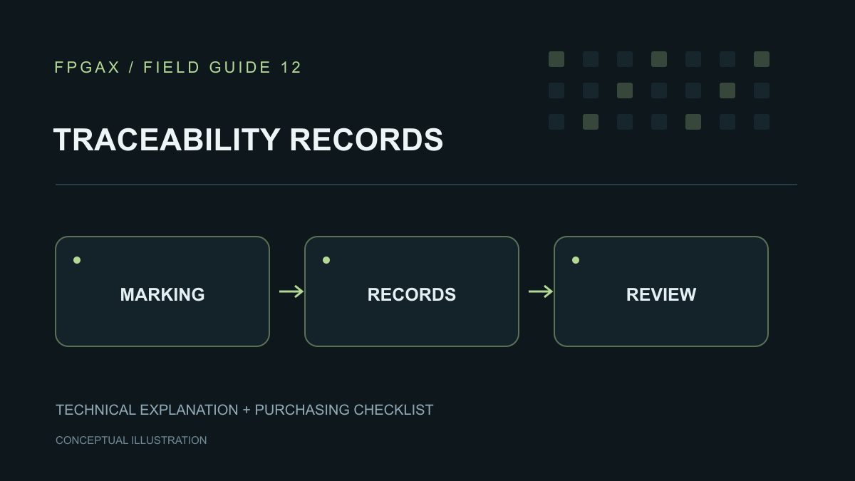 FPGA Date Codes and Traceability: What Evidence Can Establish