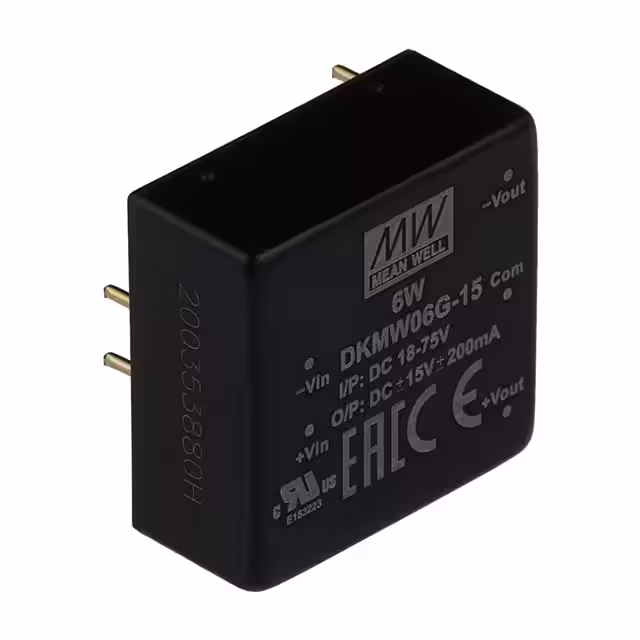 DKMW06G-15 MEAN WELL USA Inc.