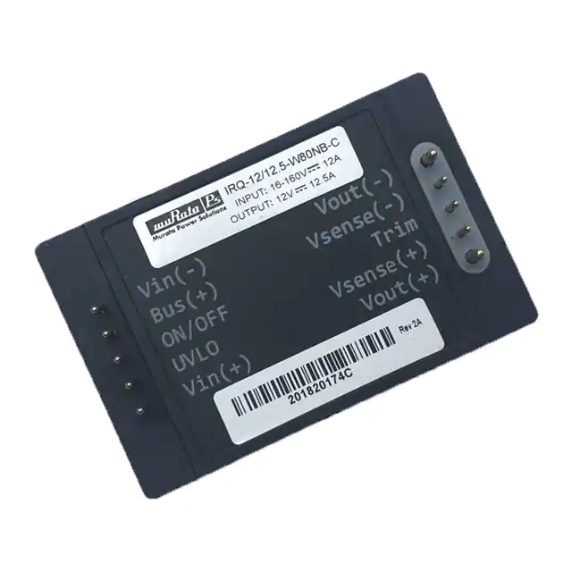 IRQ-12/12.5-W80PB-C Murata Power Solutions Inc.