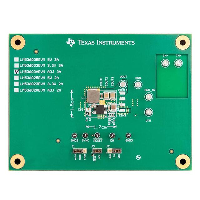 LM53603AEVM Texas Instruments